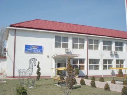 Primăria Agigea, pregătită de Crăciun